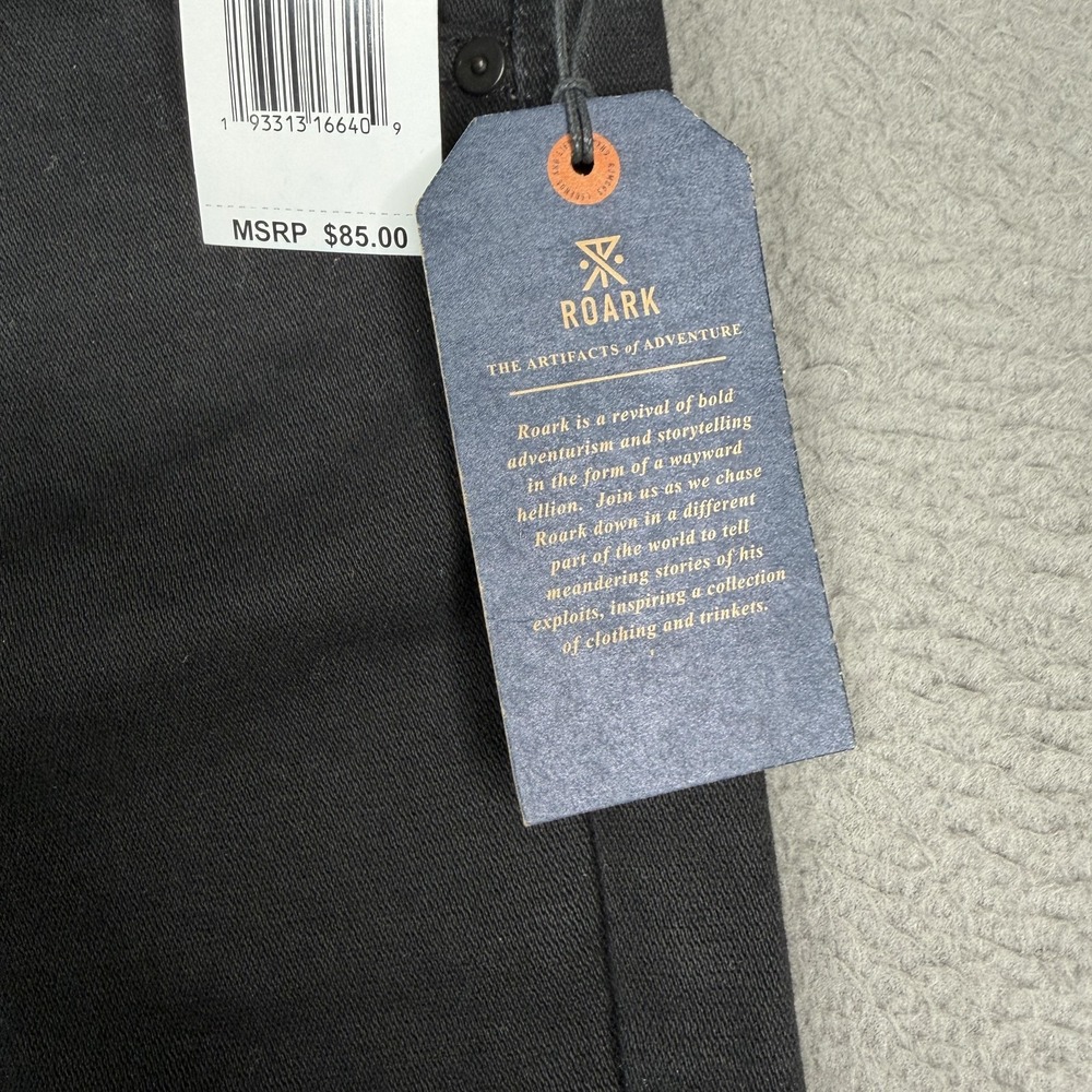 Roark HWY 395 Stovepipe Jeans Womens 29 Black High Rise Denim Pants Casual - Picture 4 of 13